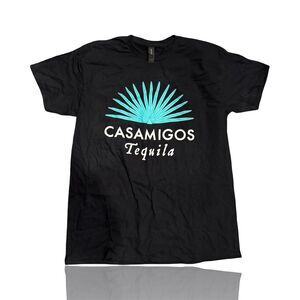 Casamigos Tequila Logo Men's Black Graphic T-Shirt Size Large: NWOT